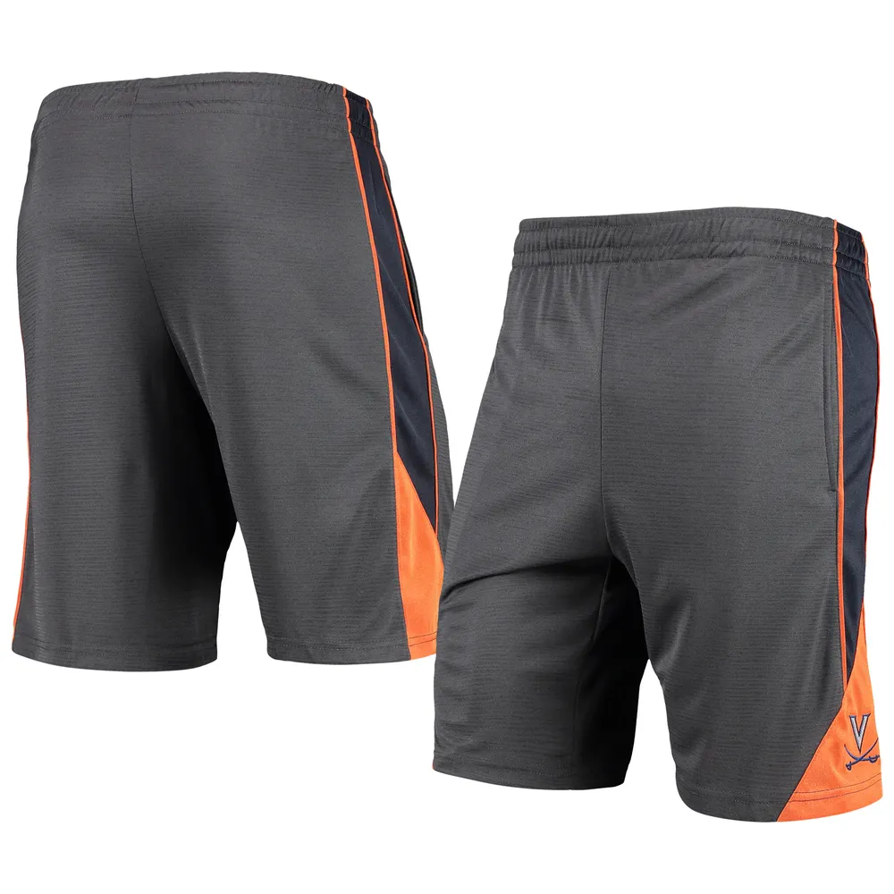 Colosseum Charcoal Virginia Cavaliers Team Turnover Short pour homme