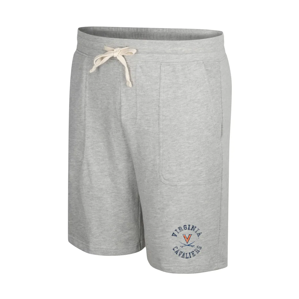 Men's Colosseum Heather Gray Virginia Cavaliers Love To Hear This Terry Shorts