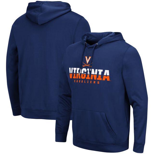 Sweat à capuche Colosseum Navy Virginia Cavaliers Lantern pour homme