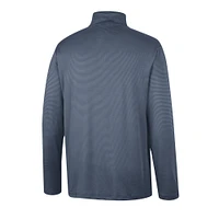 Men's Colosseum Navy Virginia Cavaliers Logo Quarter-Zip Windshirt