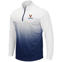 Men's Colosseum Navy Virginia Cavaliers Magic Quarter-Zip Jacket