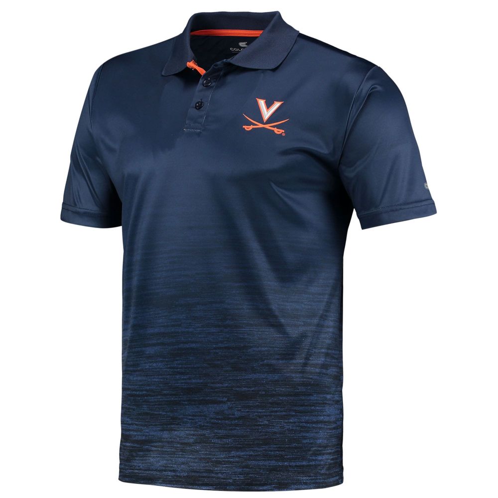 Men's Colosseum Navy Virginia Cavaliers Marshall Polo