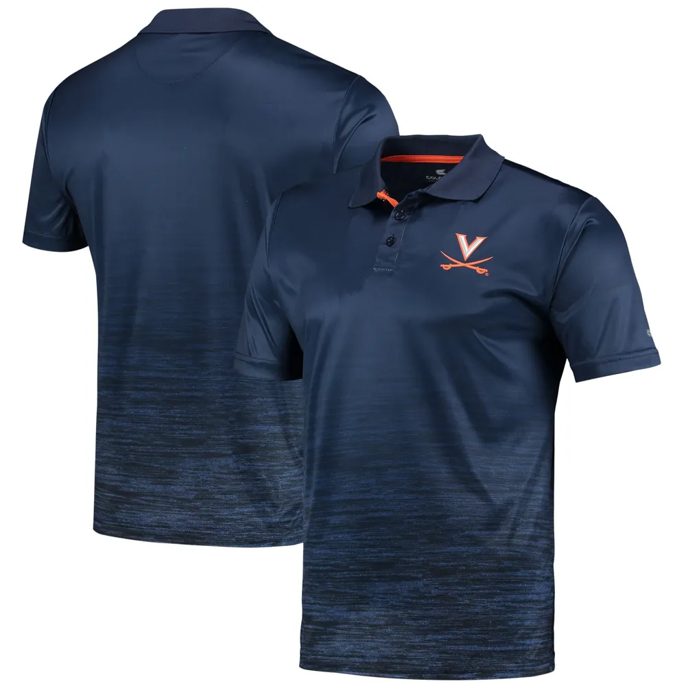 Polo Colosseum Navy Virginia Cavaliers Marshall pour homme