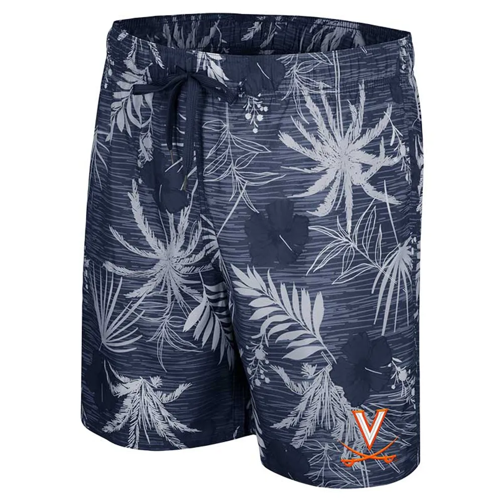 Colosseum Navy Virginia Cavaliers What Else is New Short de bain pour homme