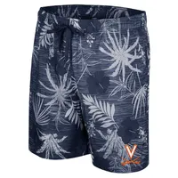 Colosseum Navy Virginia Cavaliers What Else is New Short de bain pour homme