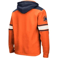 Sweat à capuche lacets Colosseum Orange Virginia Cavaliers 2.0 pour hommes