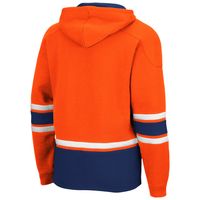 Men's Colosseum Orange Virginia Cavaliers Lace Up 3.0 Pullover Hoodie