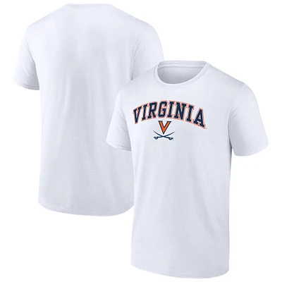 Men's Fanatics White Virginia Cavaliers Campus T-Shirt
