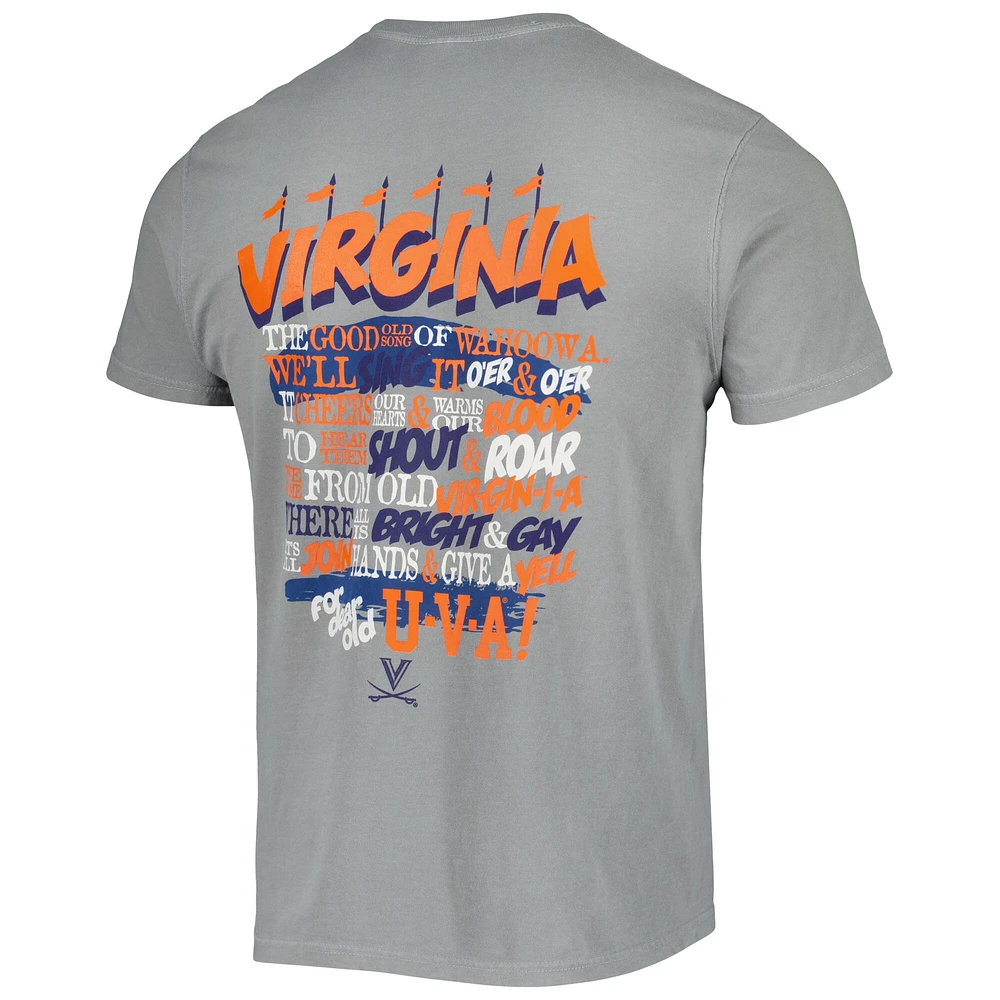 Men's Gray Virginia Cavaliers Hyperlocal T-Shirt