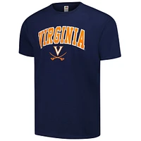 Men's Navy Virginia Cavaliers Basic Logo T-Shirt