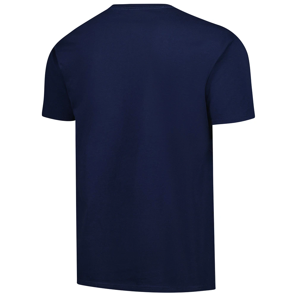 Men's Navy Virginia Cavaliers Basic Logo T-Shirt