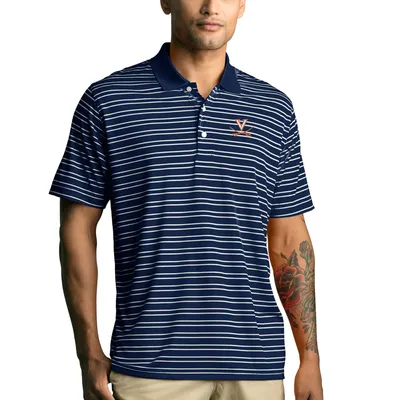 Virginia Cavaliers Tour Stripe Polo - Navy