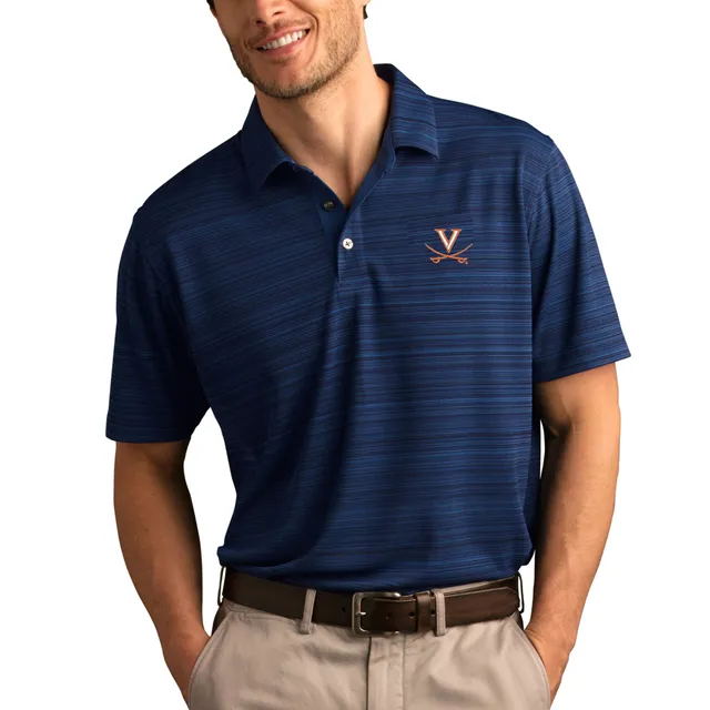 Lids Stanford Cardinal Vansport Strata Textured Polo - Black