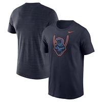 T-shirt Nike pour homme, bleu marine, mascotte des Cavaliers de Virginie, légende