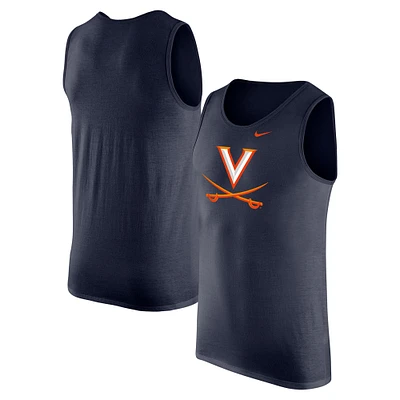 Men's Nike Navy Virginia Cavaliers Tank Top