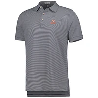 Polo en jersey rayé Performance Peter Millar Virginia Cavaliers Jubilee pour homme