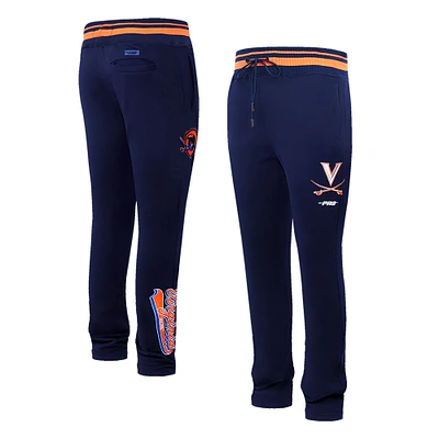 Men's Pro Standard Navy Virginia Cavaliers Script Tail DK 2.0 Shorts