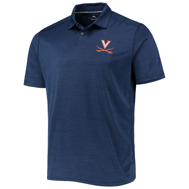 Polo Tommy Bahama Navy Virginia Cavaliers Delray IslandZone pour homme