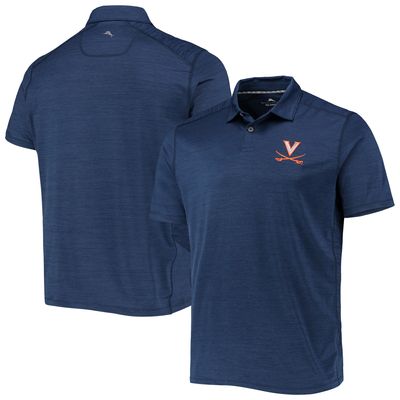 Men's Tommy Bahama Navy Virginia Cavaliers Delray IslandZone Polo