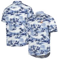 Men's Tommy Bahama Navy Virginia Cavaliers Tropical Horizons Button-Up Shirt