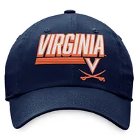 Men's Top of the World Navy Virginia Cavaliers Slice Adjustable Hat