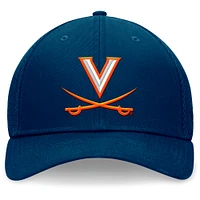 Men's Top of the World Navy Virginia Cavaliers Spacer Flex Hat