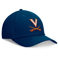 Men's Top of the World Navy Virginia Cavaliers Spacer Flex Hat