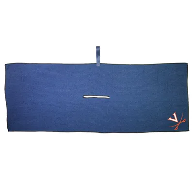 Virginia Cavaliers 16'' x 40'' Microfiber Golf Towel - Navy