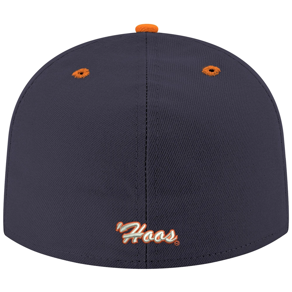 New Era Virginia Cavaliers 59FIFTY Fitted Hat - Navy Blue