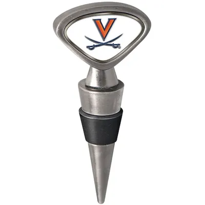 Virginia Cavaliers Wine Stopper - Silver