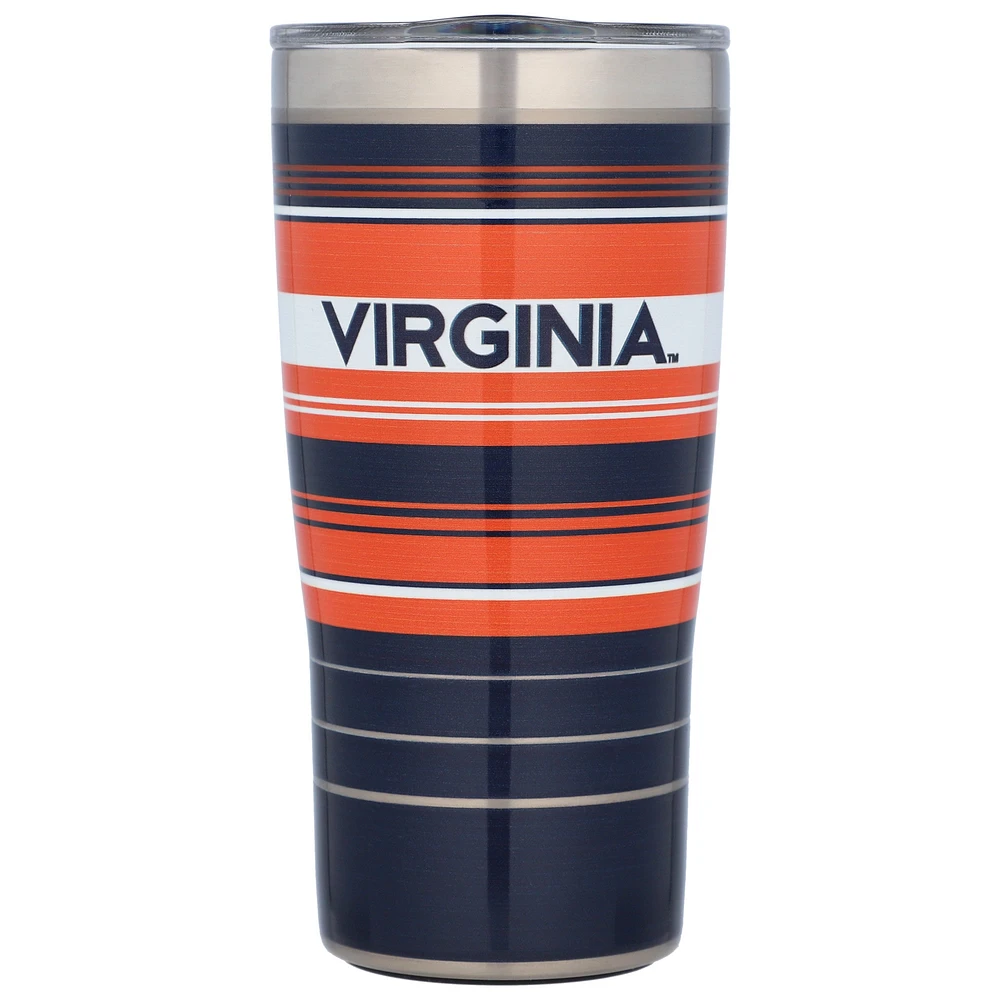 Tervis Virginia Cavaliers 20oz. Gobelet en acier inoxydable à rayures Hype