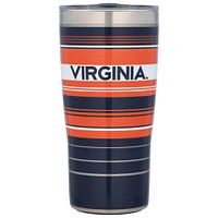 Tervis Virginia Cavaliers 20oz. Gobelet en acier inoxydable à rayures Hype