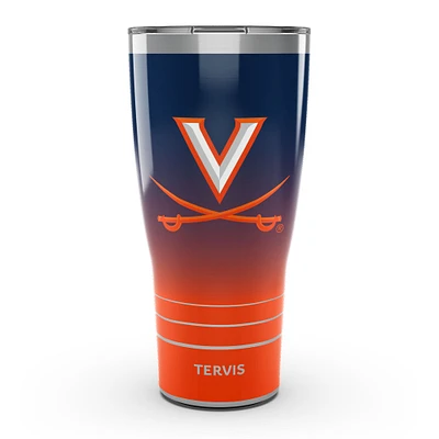 Tervis  Virginia Cavaliers 30oz. Ombre Stainless Steel Tumbler