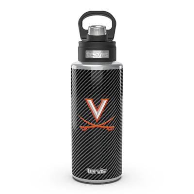 Tervis Virginia Cavaliers 32oz. Carbon Fiber Wide Mouth Water Bottle