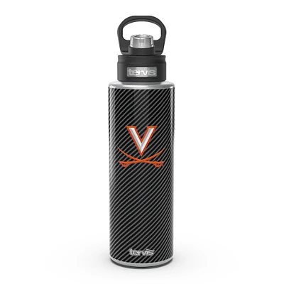 Tervis Virginia Cavaliers 40oz. Carbon Fiber Wide Mouth Water Bottle