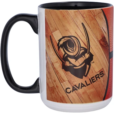 Cavaliers de Virginie 15 oz. Tasse de basket-ball