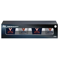 Virginia Cavaliers Four-Pack Shot Glass Set