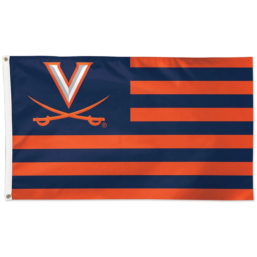 WinCraft Virginia Cavaliers 3' x 5' Stars & Stripes One-Sided Flag