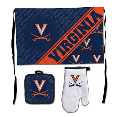 WinCraft Virginia Cavaliers Ensemble de barbecue