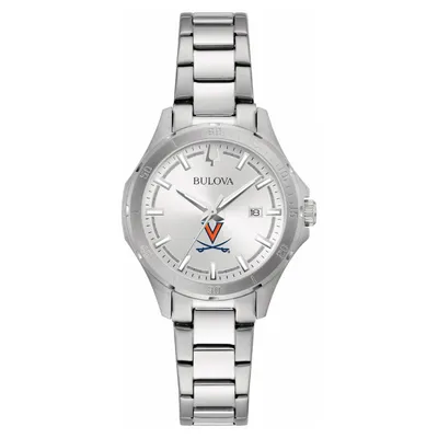 Virginia Cavaliers Bulova Women's Stainless Steel Classic Sport Watch