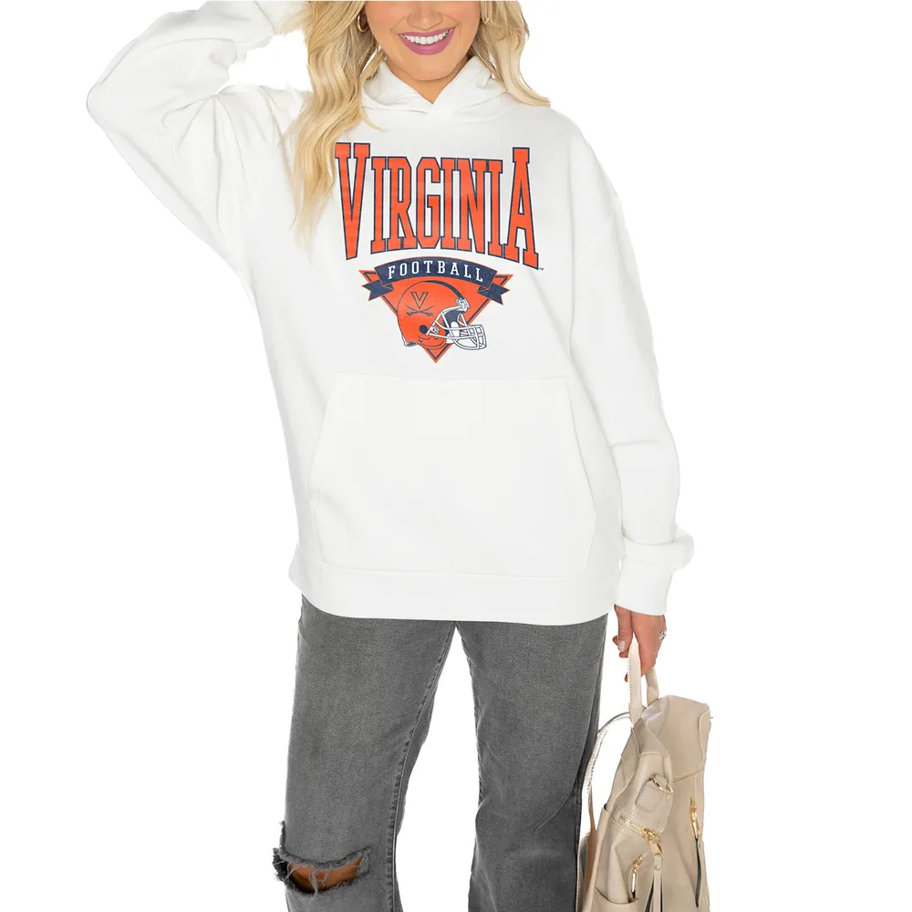 Gameday Couture Women's Gameday Couture Gray/White West Virginia  Mountaineers Split Pullover Hoodie