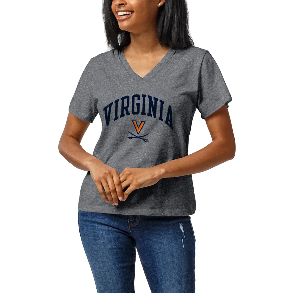 Gray Virginia Cavaliers Tee