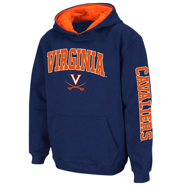 Sweat à capuche Colosseum Navy Cavaliers 2-Hit pour jeune