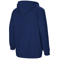 Youth Colosseum Navy Virginia Cavaliers 2-Hit Pullover Hoodie
