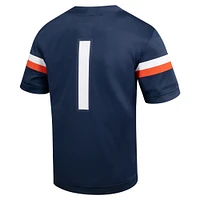 Youth Nike #1 Navy Virginia Cavaliers Untouchable Football Jersey