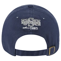 Casquette réglable de nettoyage latérale et arrière '47 Navy Virginia State Trojans pour hommes