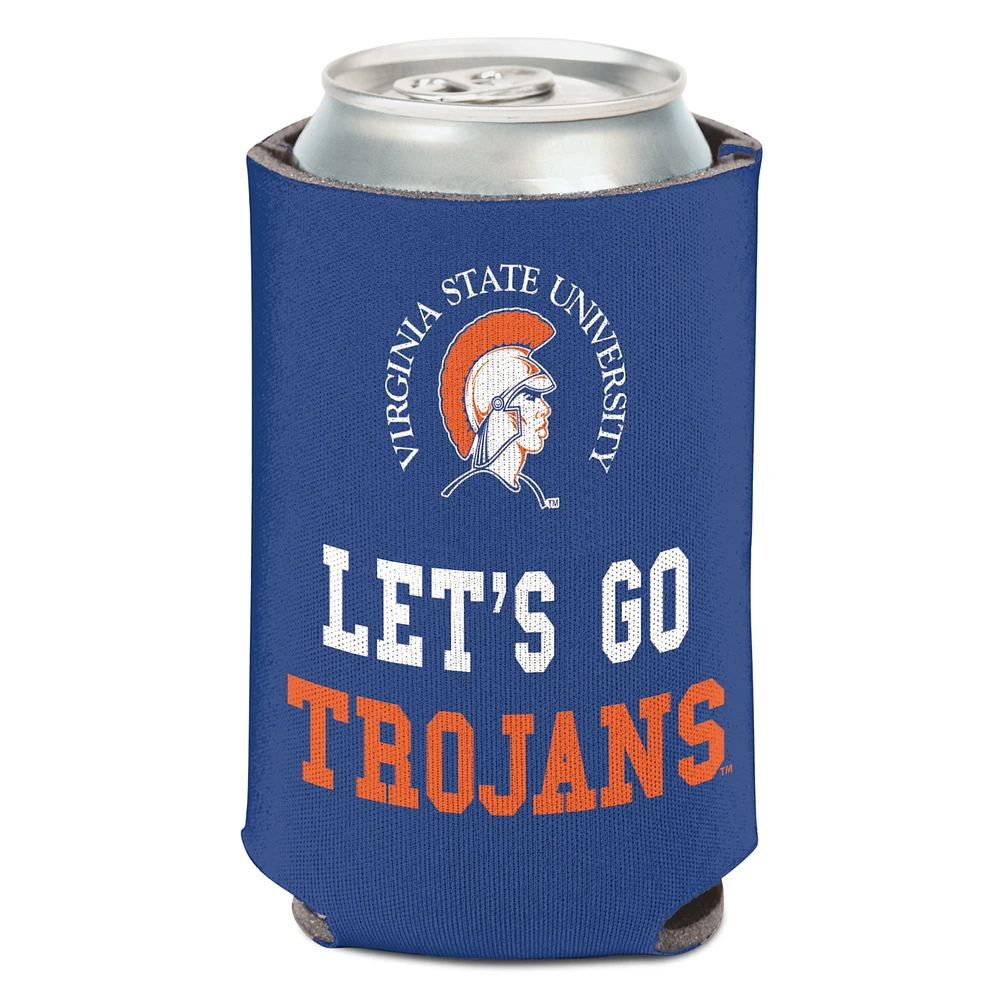 WinCraft Virginia State Trojans 12 oz. Refroidisseur de canettes à slogan d'équipe