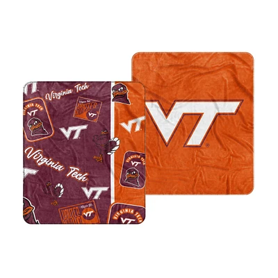 Couverture Dream Weave 50" x 60" des Hokies de Virginia Tech