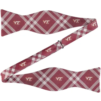 Virginia Tech Hokies Rhodes Self-Tie Bow Tie - Maroon