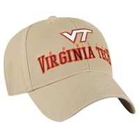 Men's '47 Khaki Virginia Tech Hokies Powell MVP Adjustable Hat